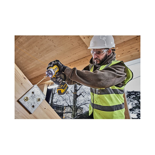 Udarni odvijač DEWALT 18V XR Impact Driver 282nm TSTAK (Baterija Litij-ionska, Napon 18V, Snaga 700W, Težina 1.09 kg, Boja Crna/Žuta)-10