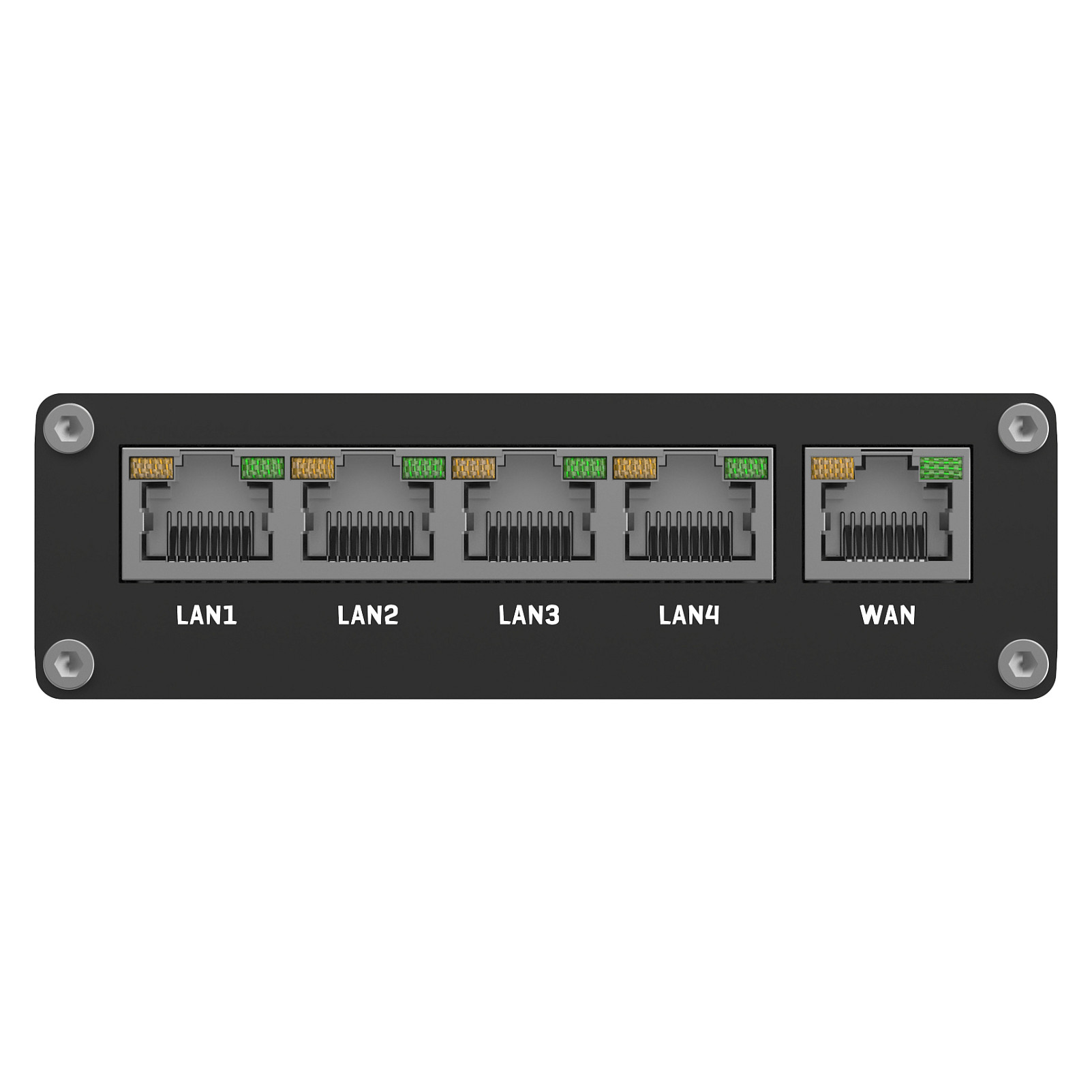 Ethernet Router | RUT301 | No Wi-Fi | 10/100 Mbit/s | Ethernet LAN (RJ-45) ports 5 | Mesh Support No | MU-MiMO No | No mobile broadband-3