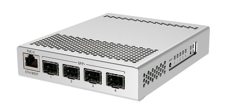 Mrežni switch MIKROTIK CRS305-1G-4S+IN (1x GbE, 4x 10G SFP+, PoE, RouterOS/SwitchOS)-3