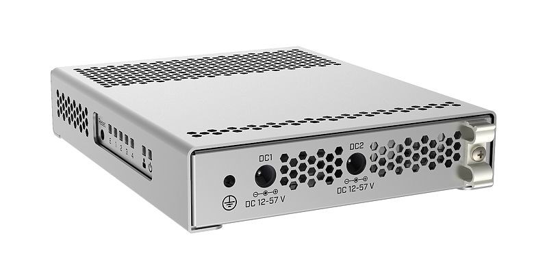 Mrežni switch MIKROTIK CRS305-1G-4S+IN (1x GbE, 4x 10G SFP+, PoE, RouterOS/SwitchOS)-1