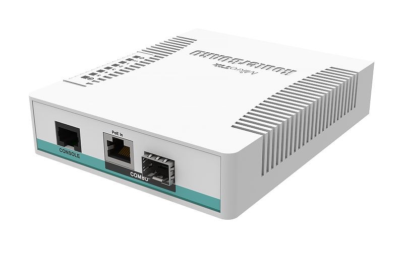 Mrežni switch MIKROTIK Cloud Router Switch CRS106-1C-5S (1x Combo GE/SFP, 5x SFP, RouterOS L5)-1