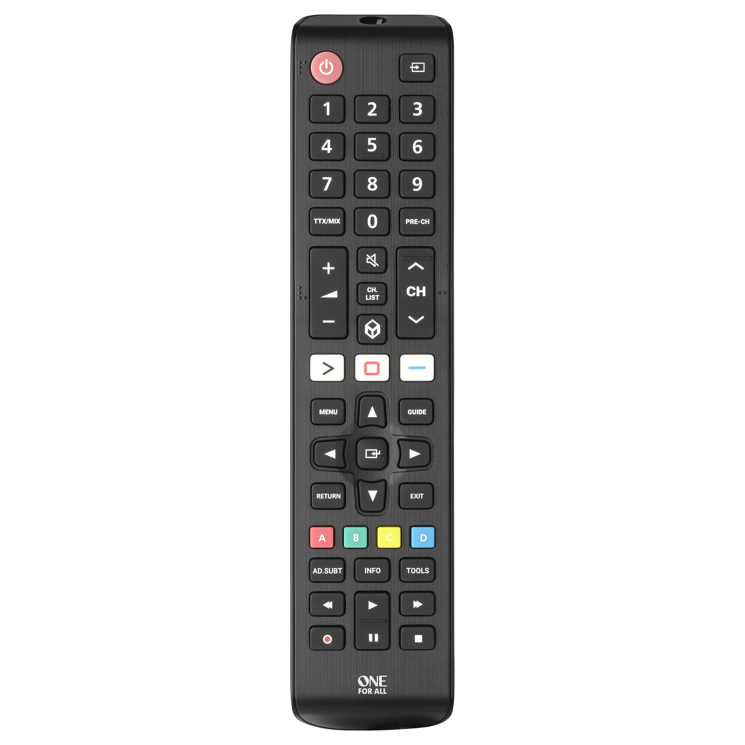 One For All URC4910 Universal Remote Control for Samsung TVs