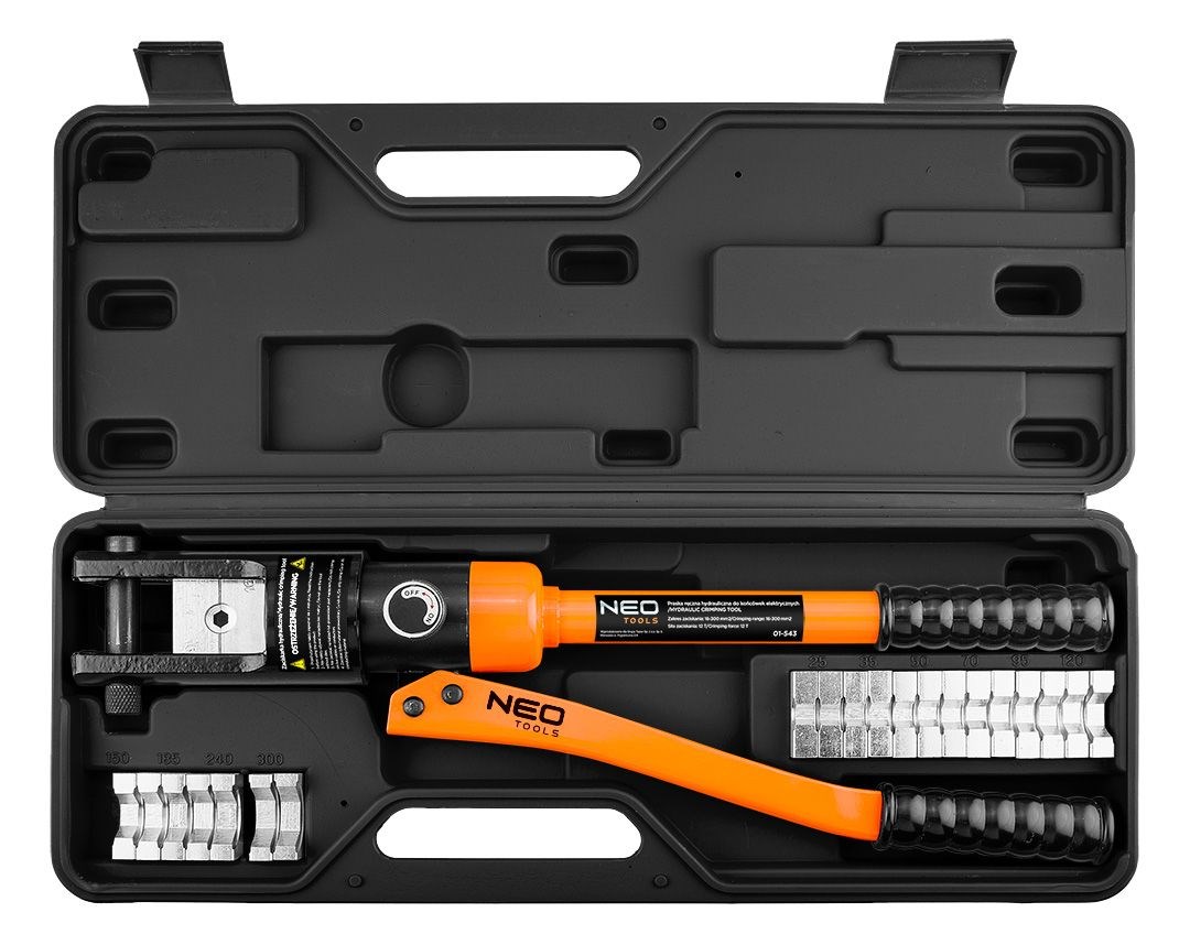 Hydraulic manual crimping tool for electric terminals 16-300 mm-5