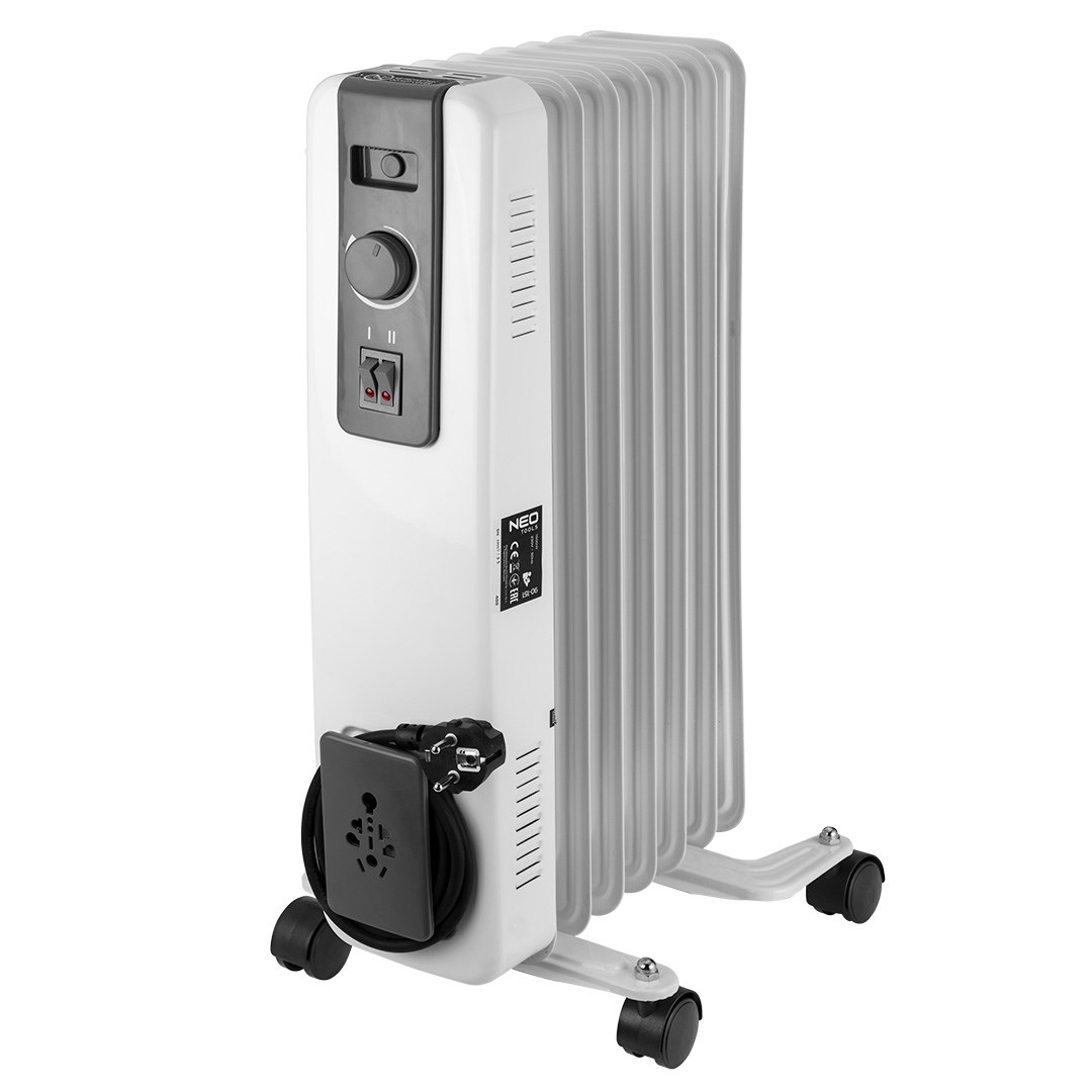 Grzejnik olejowy 1500W 7 żeber-0