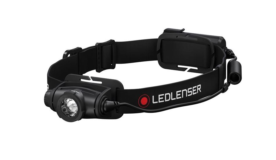 Naglavna svjetiljka LEDLENSER H5 Core, 350 lm, crna boja-0