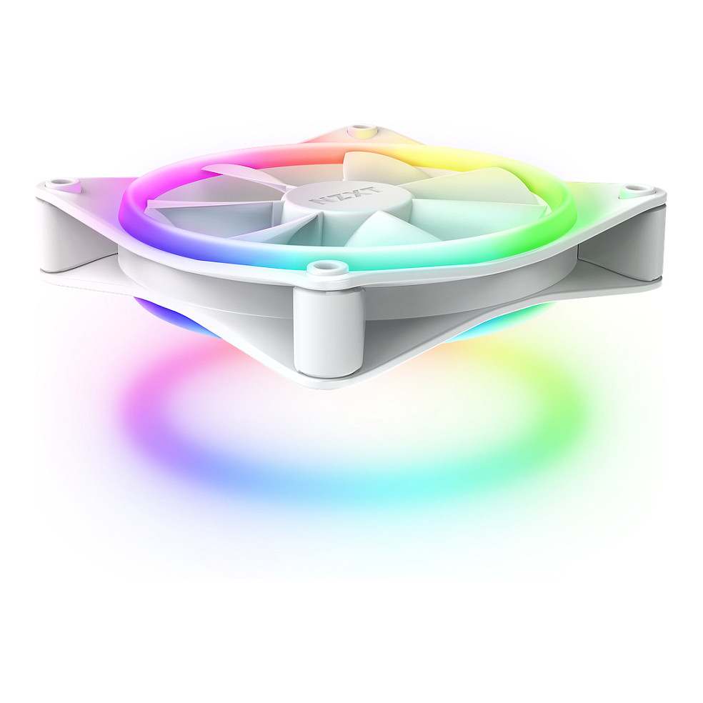 Ventilatori za kućište NZXT F120 RGB DUO 120mm Triple Pack (3 kom, bijeli, RGB kontroler)-1