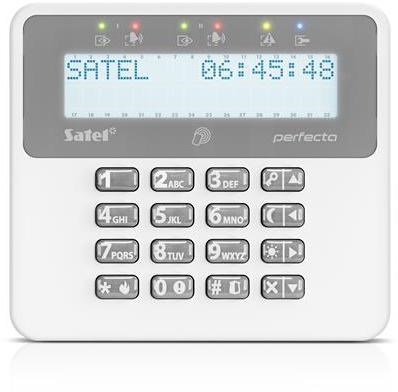 Bežična LCD tipkovnica SATEL PRF-LCD-A2 (ABAX 2, čitač kartica)