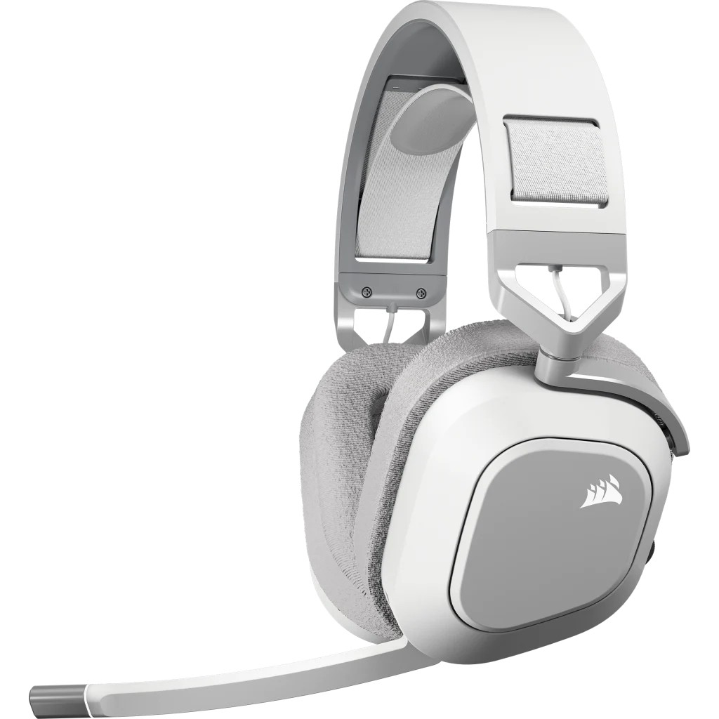 Slušalice CORSAIR HS80 MAX Over-Ear bijele (bežične)