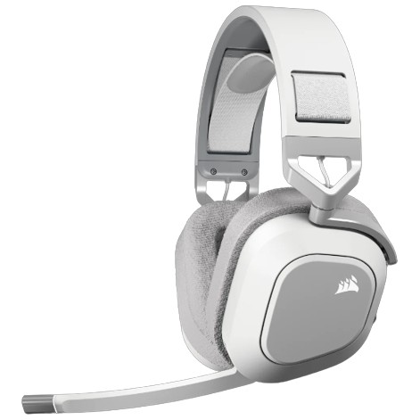 Slušalice CORSAIR HS80 MAX Over-Ear bijele (bežične)-1