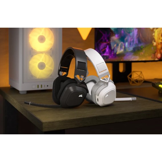 Slušalice CORSAIR HS80 MAX Over-Ear bijele (bežične)-7