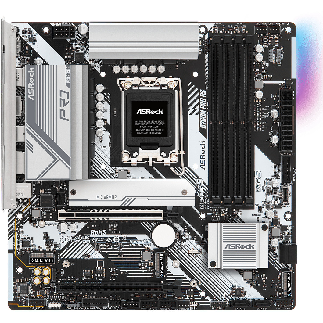 Matična ploča ASROCK B760M Pro RS (Intel B760, LGA 1700, micro ATX)-1