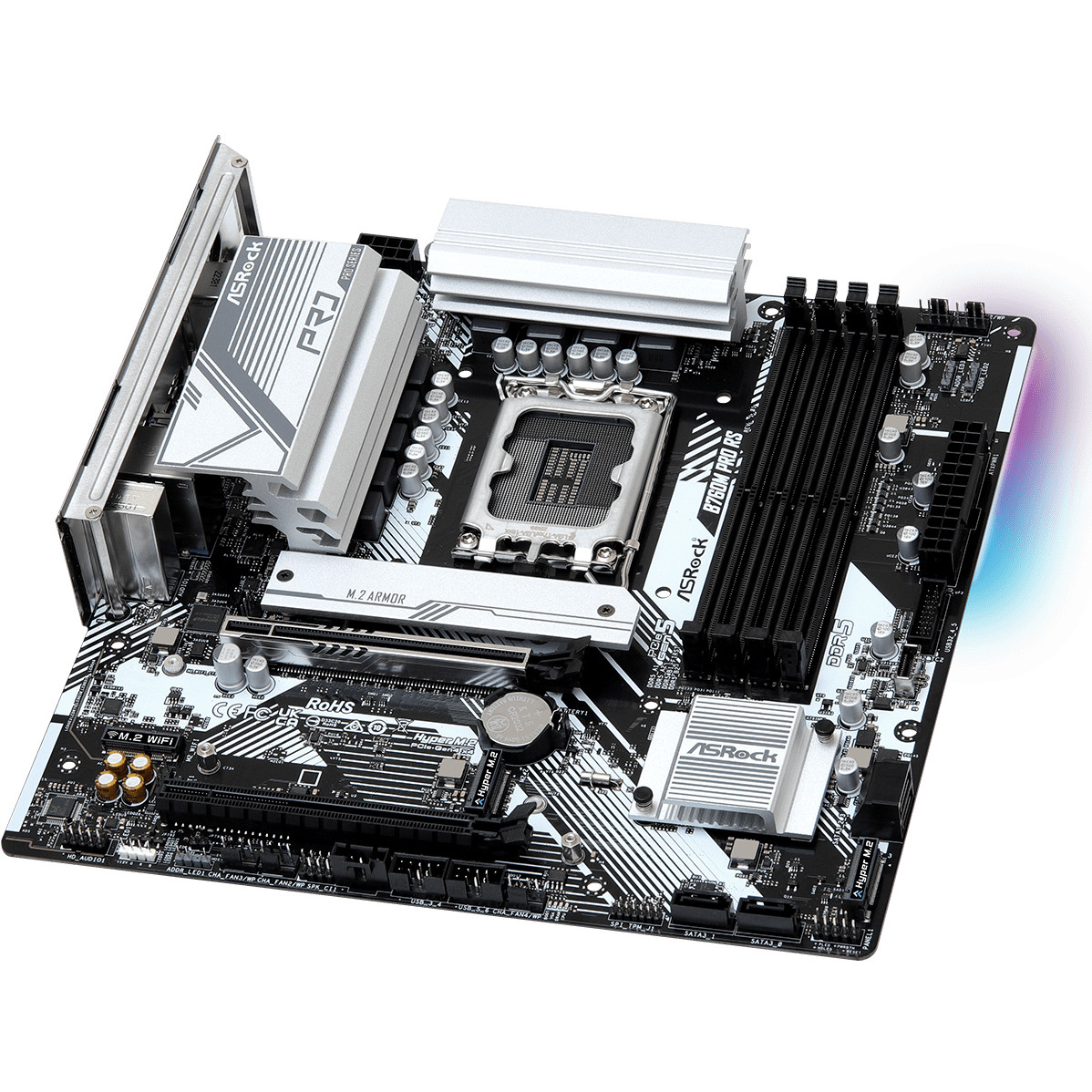Matična ploča ASROCK B760M Pro RS (Intel B760, LGA 1700, micro ATX)-3