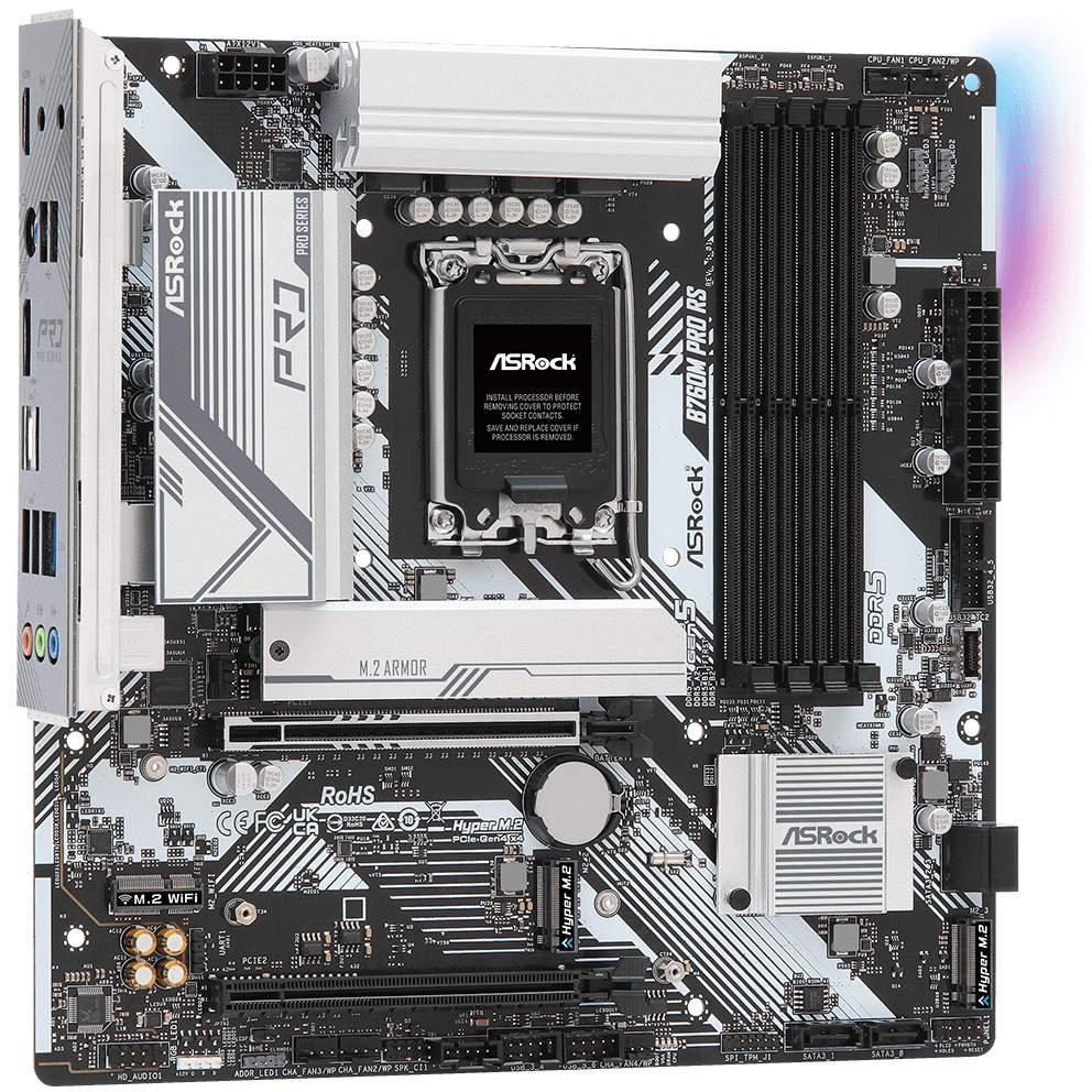 Matična ploča ASROCK B760M Pro RS (Intel B760, LGA 1700, micro ATX)-4