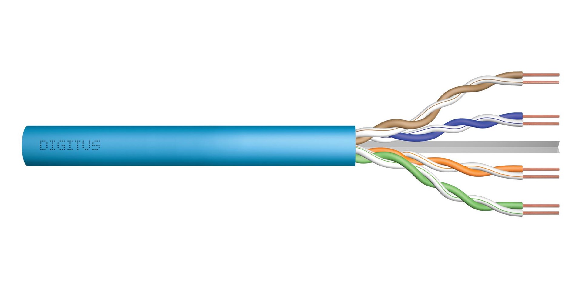 Instalacijski kabel DIGITUS CAT.6A U/UTP, Simplex 500m sivi (U/UTP, CAT.6A, 500m)-3