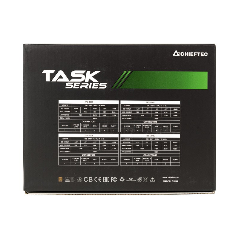 Chieftec TASK Series TPS-600S - stromf-0