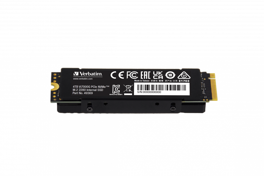 SSD VERBATIM Vi7000G PCIe NVMe M.2 4TB