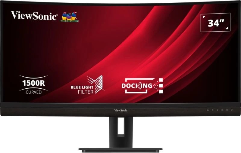 Monitor VIEWSONIC VG3456C (34" 219, 3440x1440 UWQHD, 100Hz, 1500R zakrivljeni, USB-C, Ethernet)-0