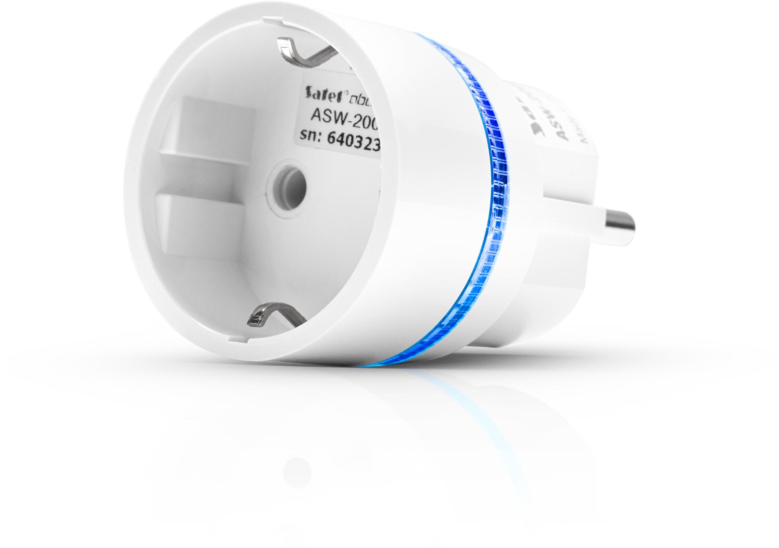 Pametna utičnica SATEL BE WAVE ASW-200 F-W (Schuko, ABAX 2, 16A, mjerenje potrošnje)