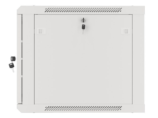 Ormar za montažu na zid LANBERG 19" 9U 600X600 (Nosivost 60 kg, Materijal Čelik, Boja Siva)-6