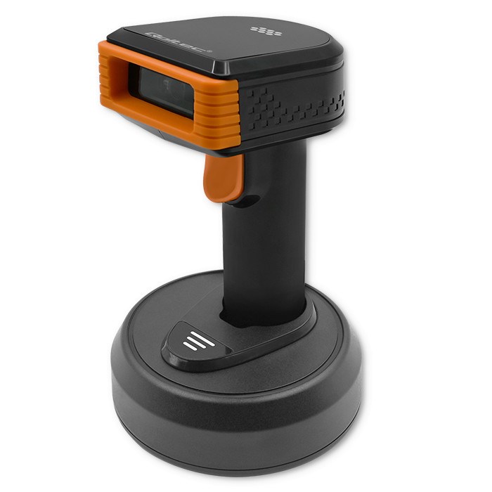 Qoltec 50878 Wireless 1D| 2D barcode reader |+ docking station-0