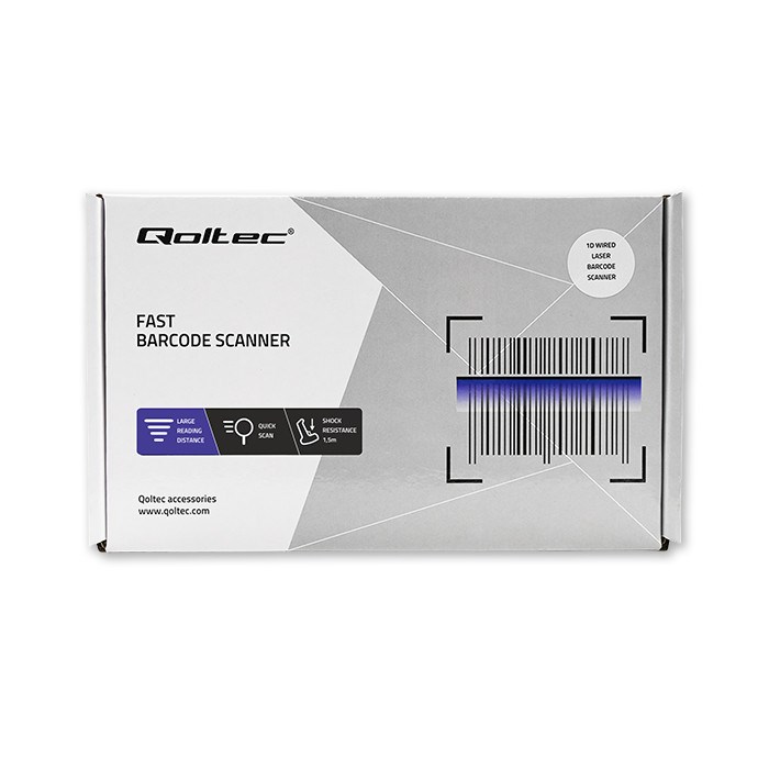 Qoltec 50878 Wireless 1D| 2D barcode reader |+ docking station-8