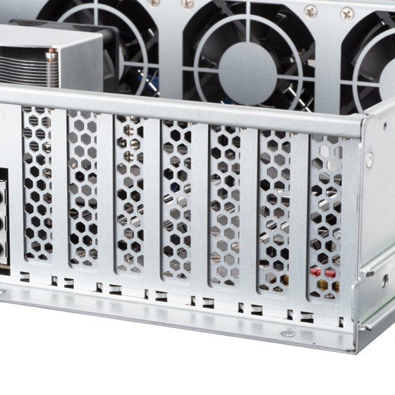SilverStone RM23-502 Rackmount Server Chassis, ATX, USB 3.0 - 2U - black-3