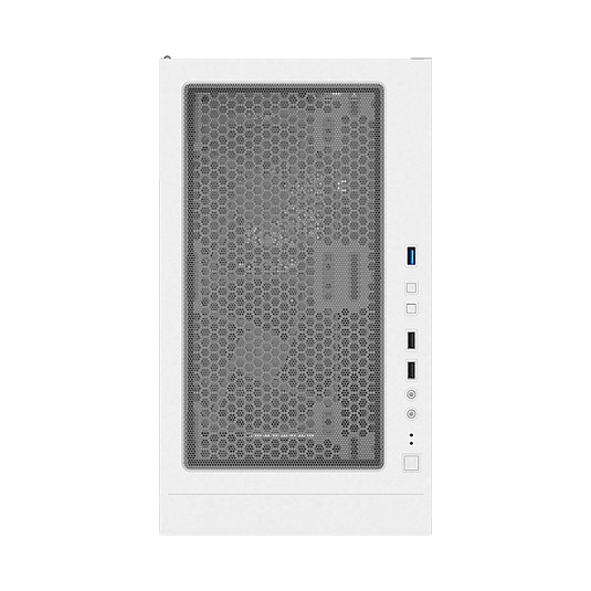 Kućište MONTECH X3 MESH (midi tower, bijelo, tempered glass, RGB, 7 proširivih utora)-4