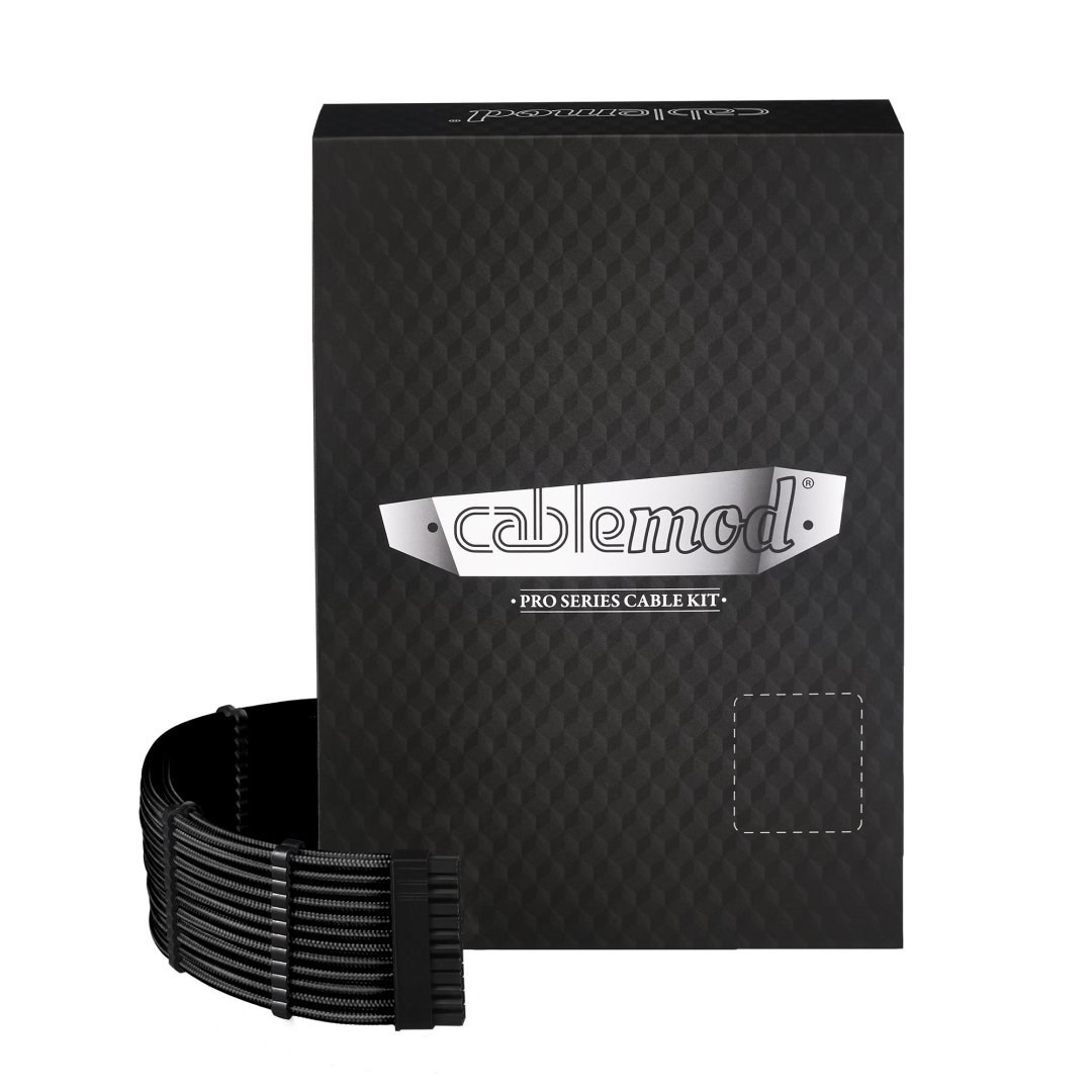 CableMod C-Series PRO ModMesh Cable Kit za RMi/RMx/RM (Crna oznaka) - crna