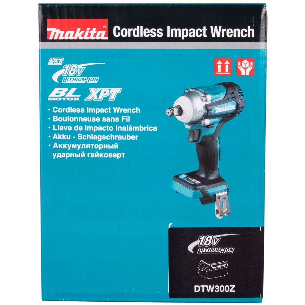 Udarni odvijač MAKITA DTW300Z 18V LXT, 330 Nm, 1/2", bez baterije-4