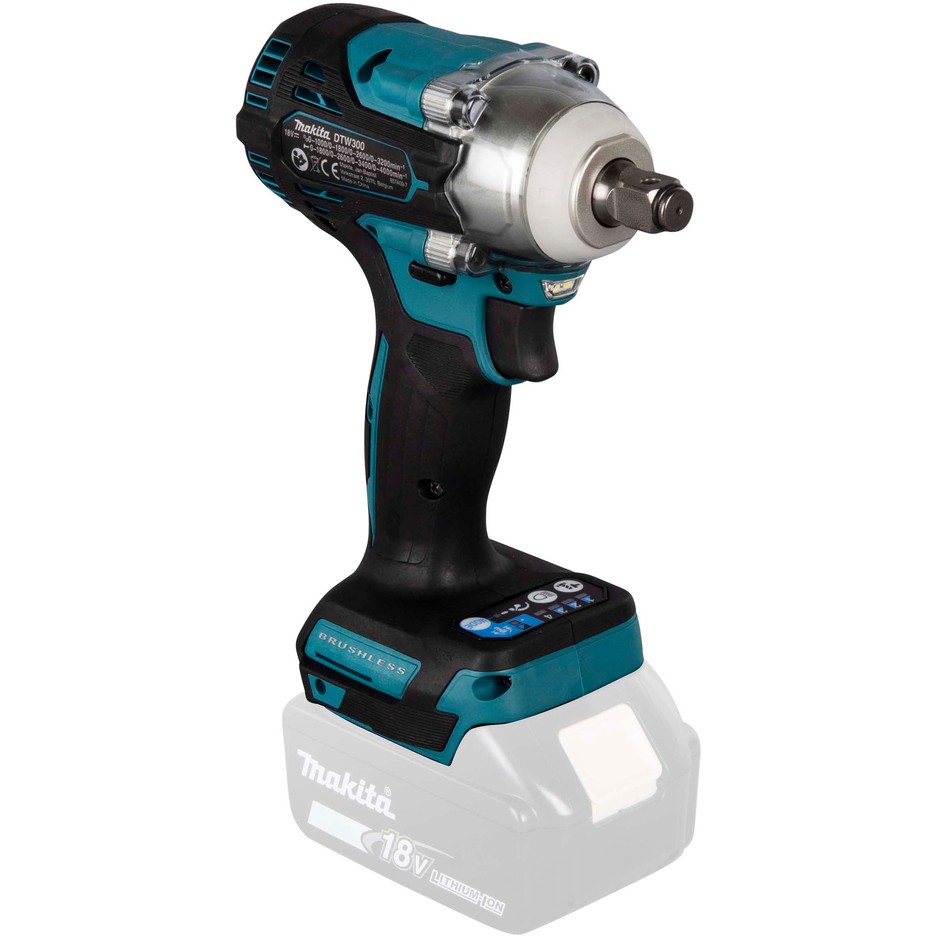 Udarni odvijač MAKITA DTW300Z 18V LXT, 330 Nm, 1/2", bez baterije-14