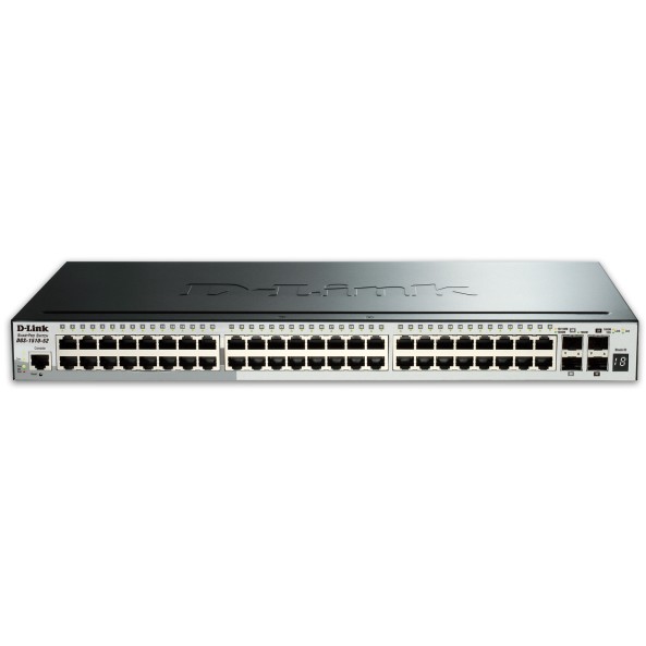 Mrežni prekidač D-LINK DGS-1510-52X/E (Managed L3, Gigabit Ethernet, 1U, Crni)
