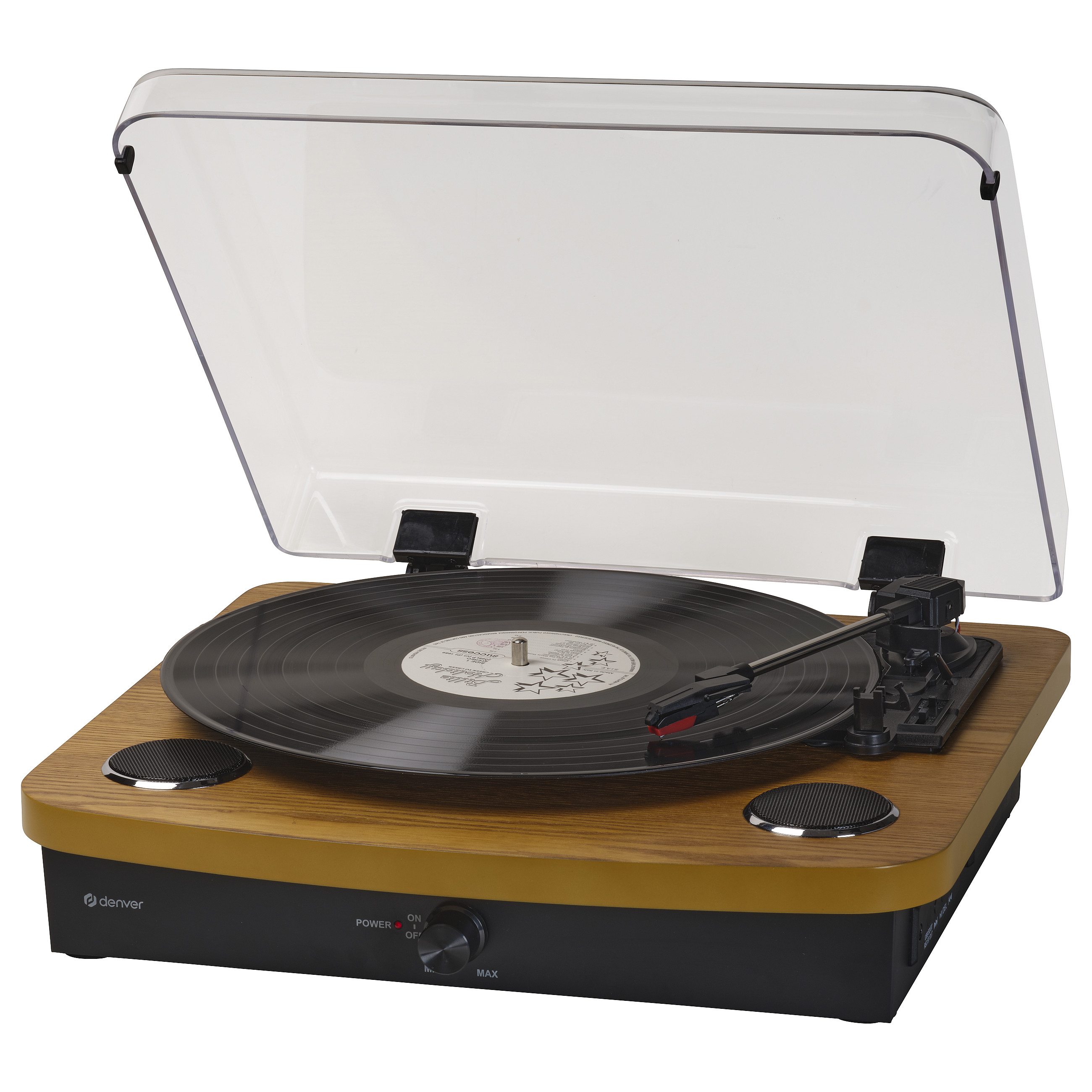Gramofon DENVER VPL-230LW (Bluetooth, USB, 3 brzine, drveni)