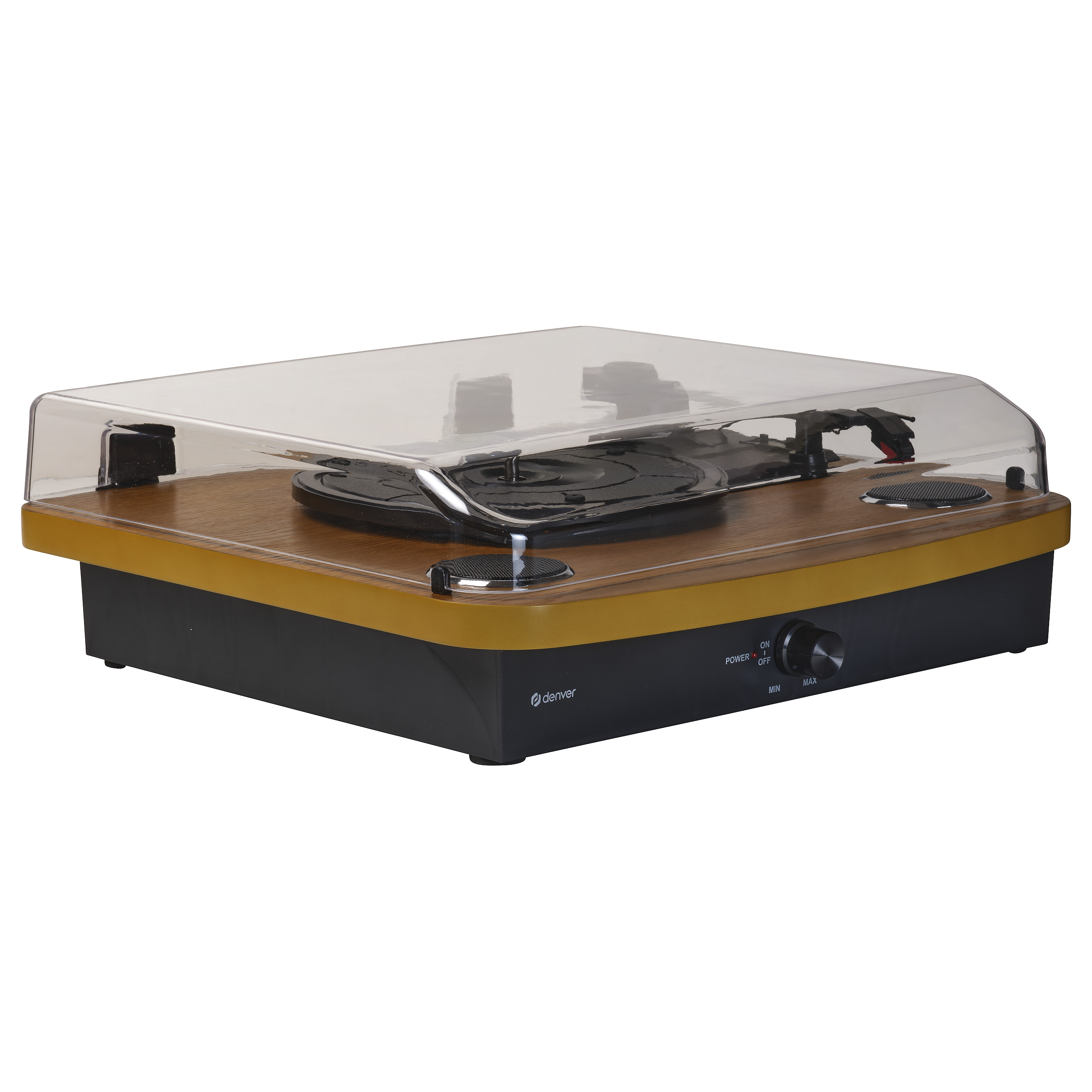 Gramofon DENVER VPL-230LW (Bluetooth, USB, 3 brzine, drveni)-2
