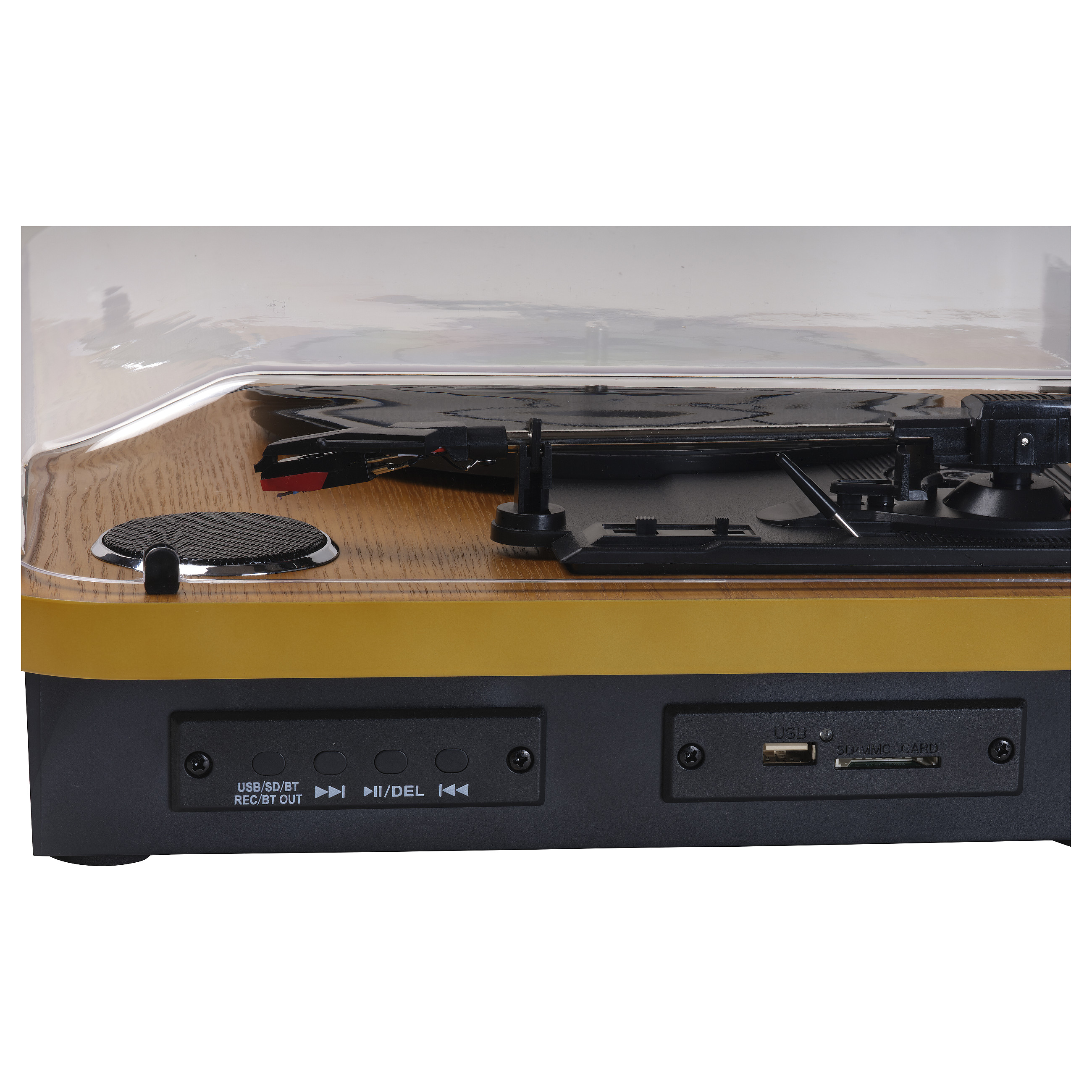 Gramofon DENVER VPL-230LW (Bluetooth, USB, 3 brzine, drveni)-5