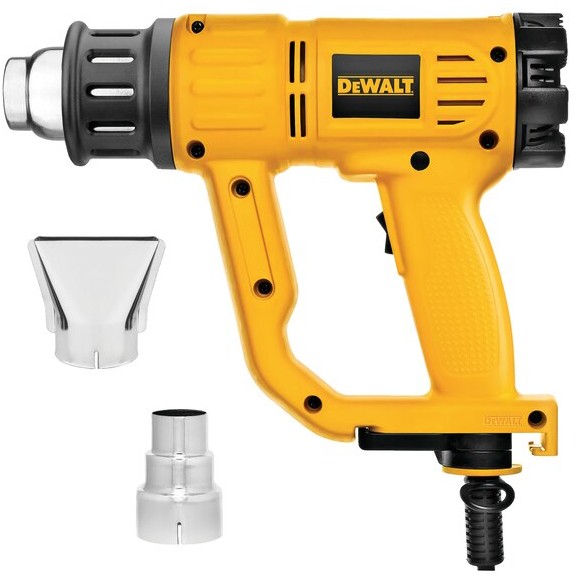 Toplinska puška DEWALT D26411 (Crna, Žuta, 1800 W, protok zraka 450 l/min)-0