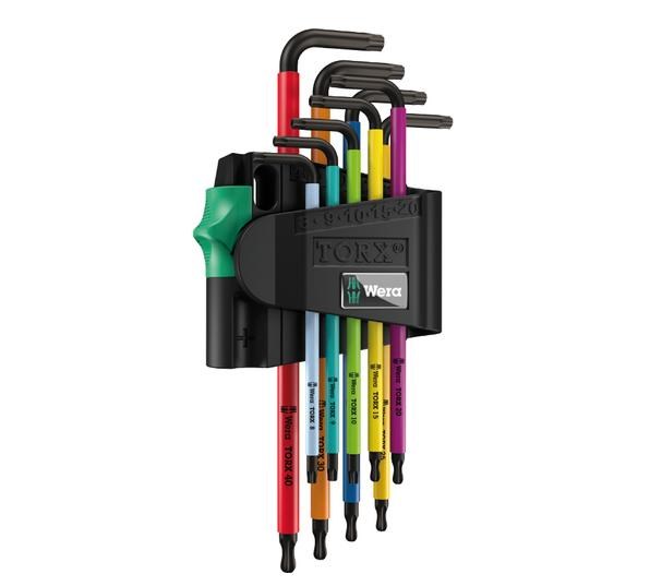 Set Torx ključeva WERA 967/9 TX XL Multicolour HF 1 (9 komada, s funkcijom držanja)-1