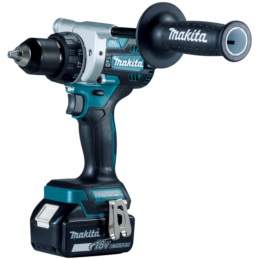 Bušilica MAKITA DDF486RTJ (18V, 130/65Nm, 2x5,0Ah, plava)