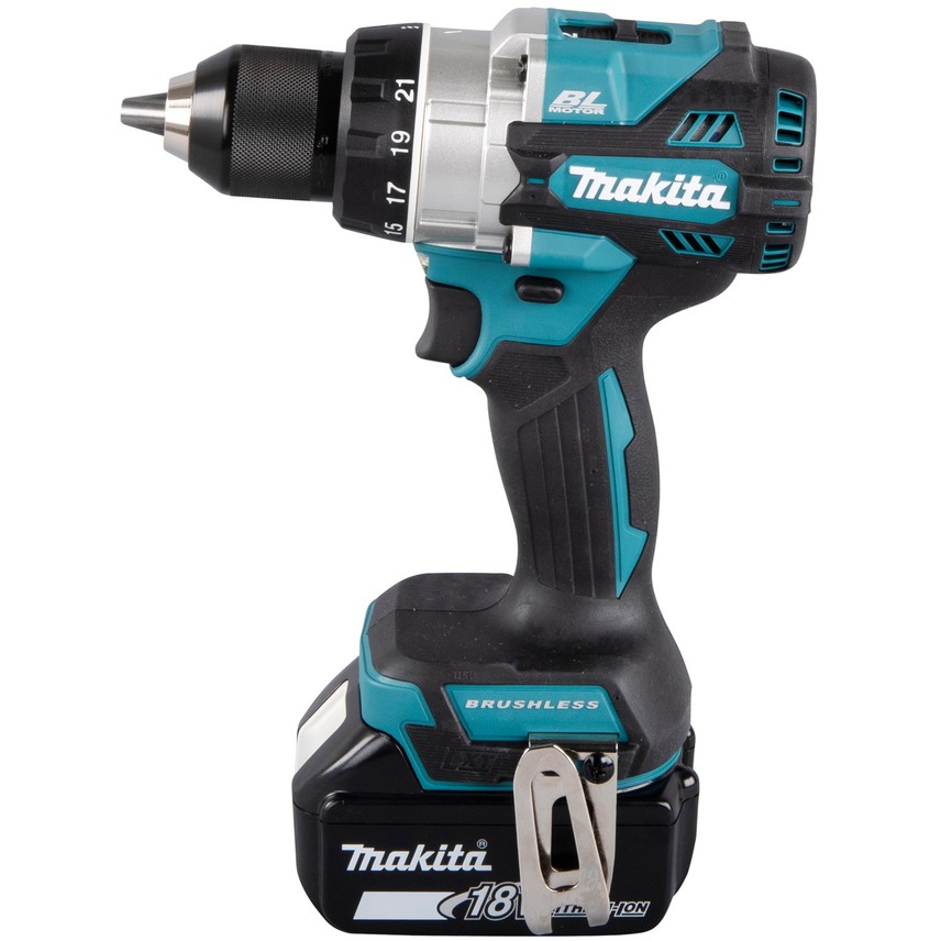 Bušilica MAKITA DDF486RTJ (18V, 130/65Nm, 2x5,0Ah, plava)-2