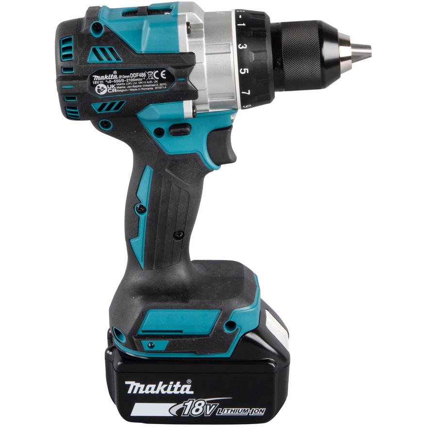 Bušilica MAKITA DDF486RTJ (18V, 130/65Nm, 2x5,0Ah, plava)-7