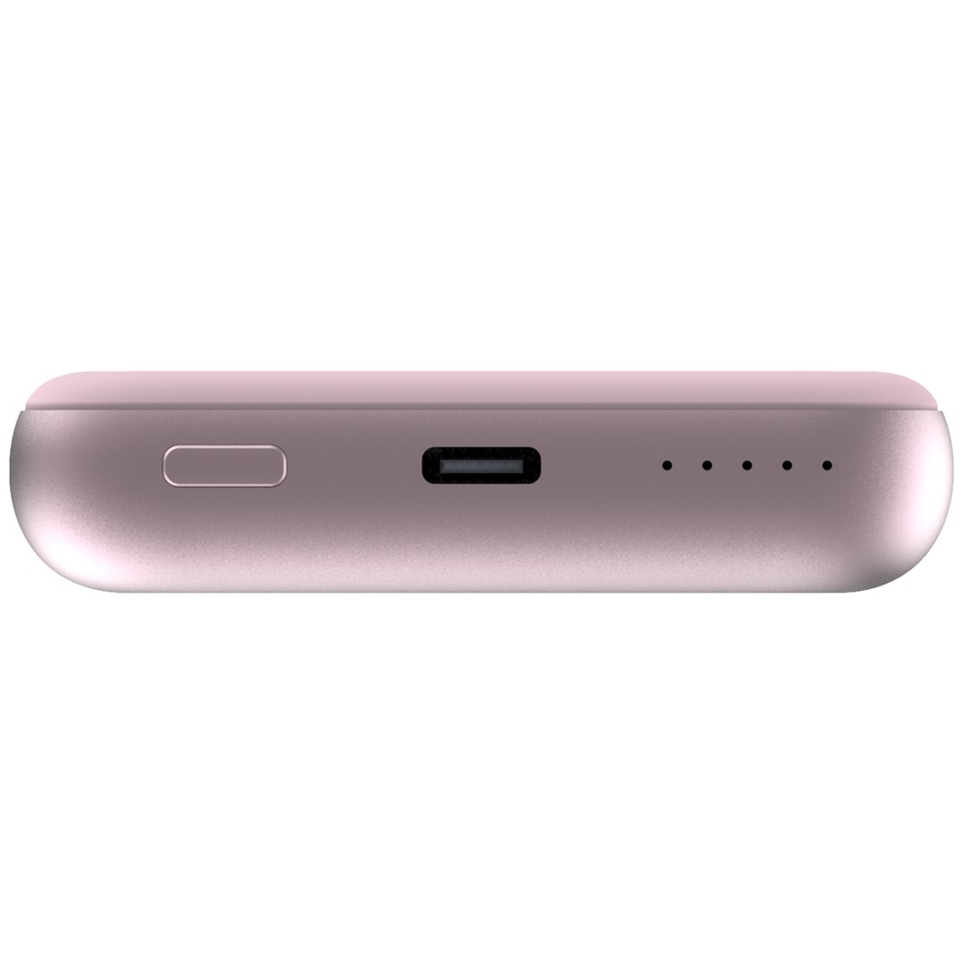 Verbatim ChargeÂ´nÂ´Go Magnetic Wireless Power Bank 10000 Pink-1