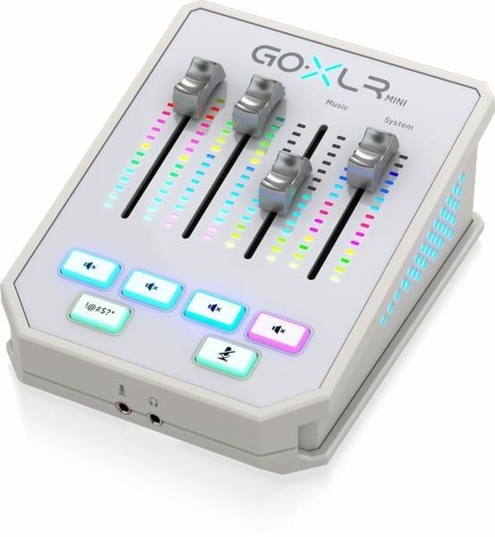 Mikser za streaming TC HELICON GO XLR Mini-WH (bijeli)