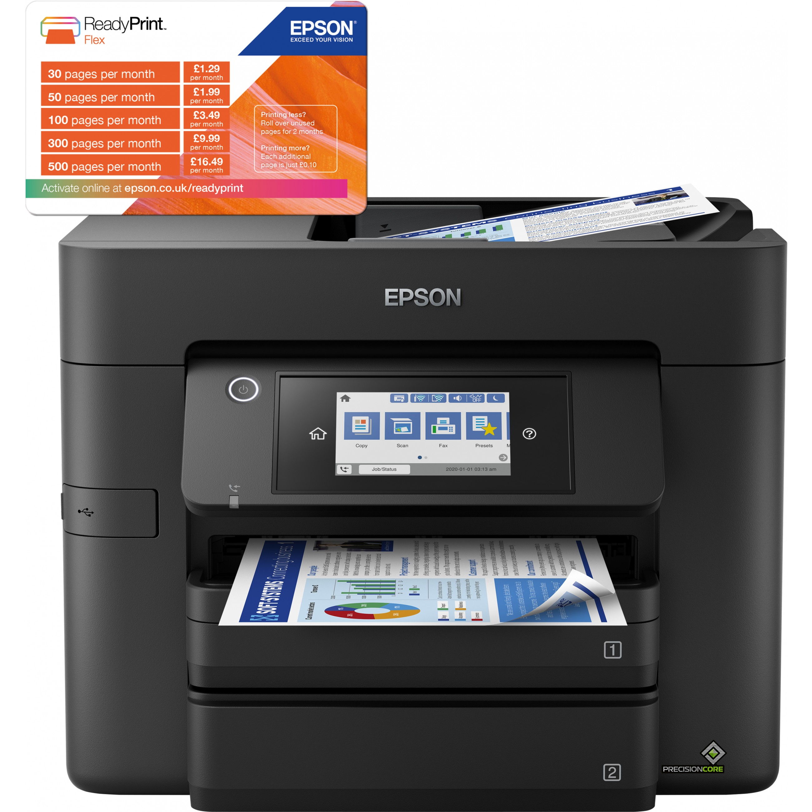 EPSON WorkForce Pro WF-4830DTWF - multifunkcijski uređaj-2