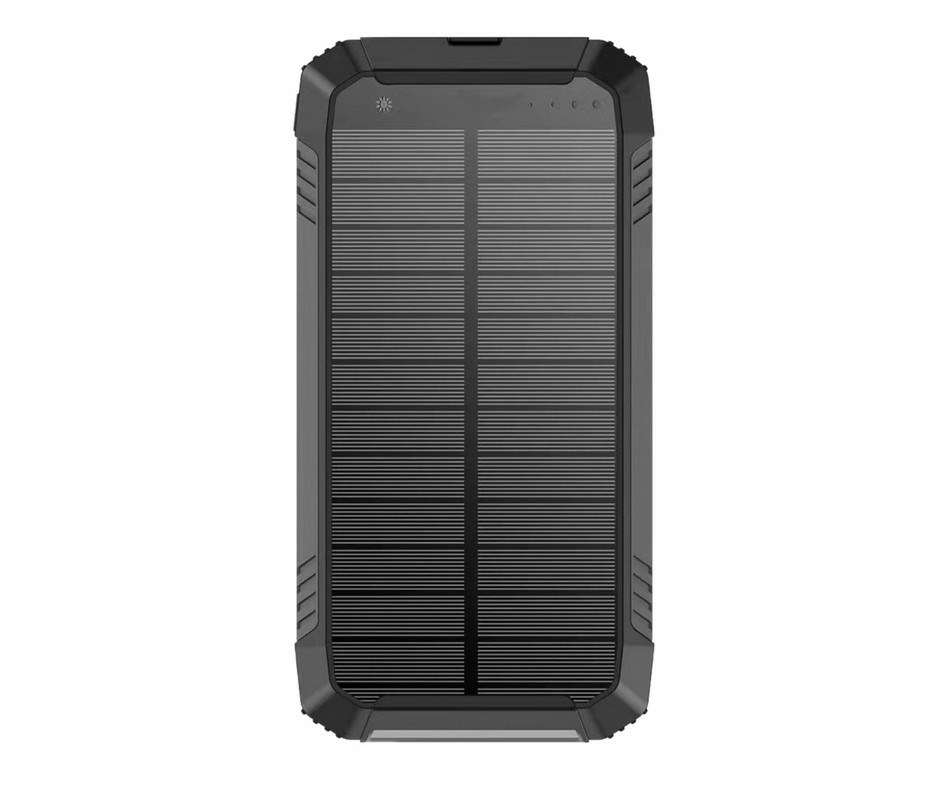 Punjač POWERNEED S20000Q mobilni uređaj univerzalni crna boja (solarno punjenje, USB, brzo punjenje, bežično punjenje)-3