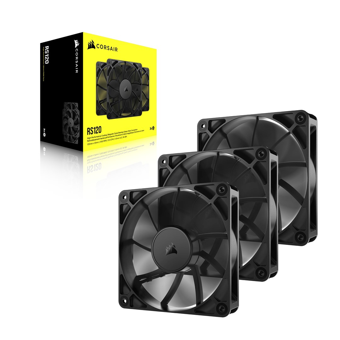 Ventilator CORSAIR RS120 PWM Triple Pack (120x120x25mm, PWM kontrola brzine)-2