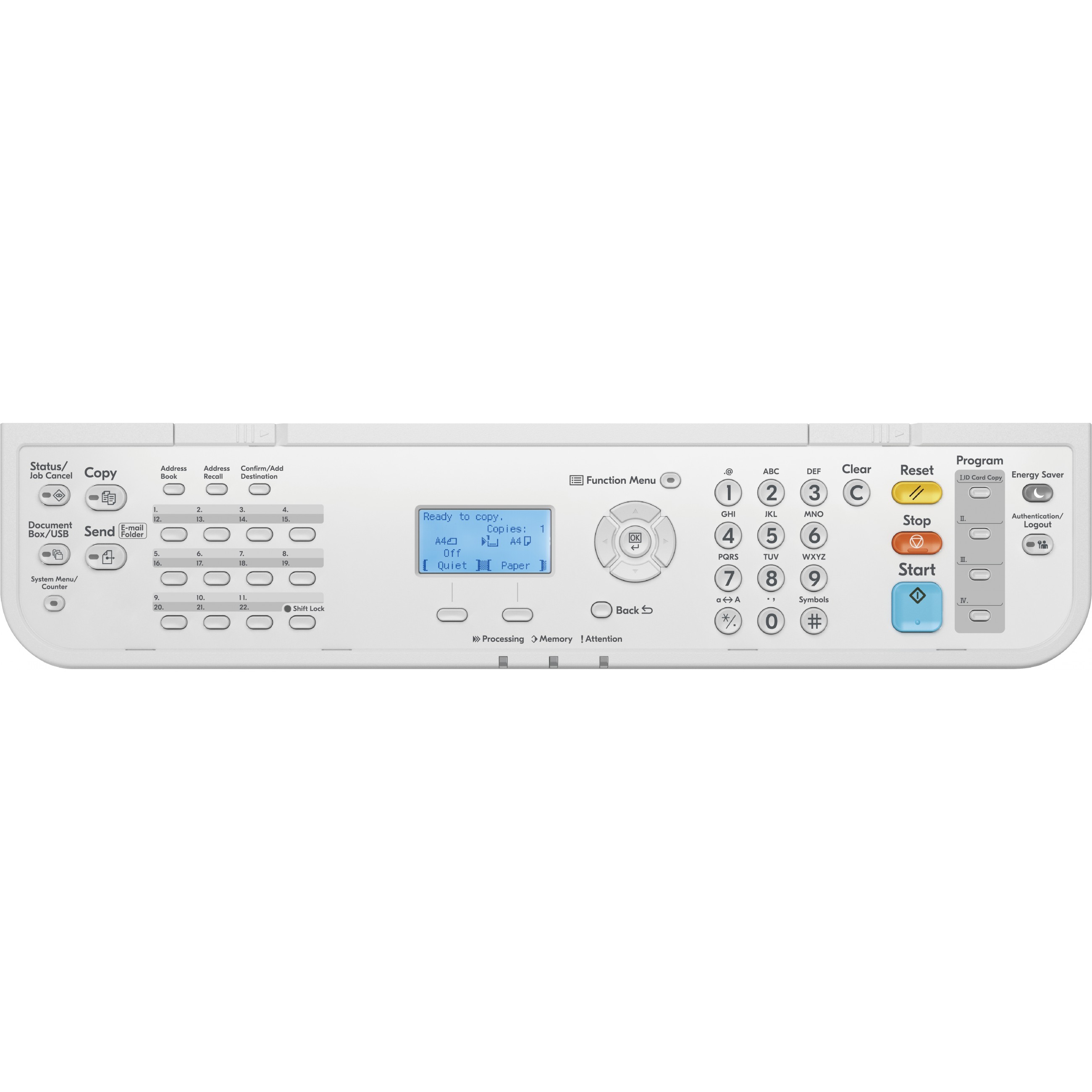 Multifunkcijski laser KYOCERA Ecosys MA4500x 3-in-1-2