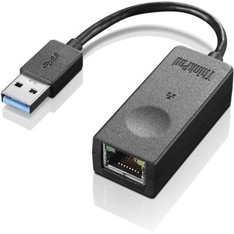 Mrežni adapter LENOVO USB 3.0 na Ethernet (gigabit, rj-45, crni)