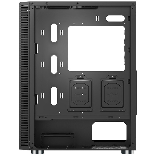 Kućište MONTECH X3 MESH (midi tower, crna, tempered glass, RGB, 7 proširivih utora)-2