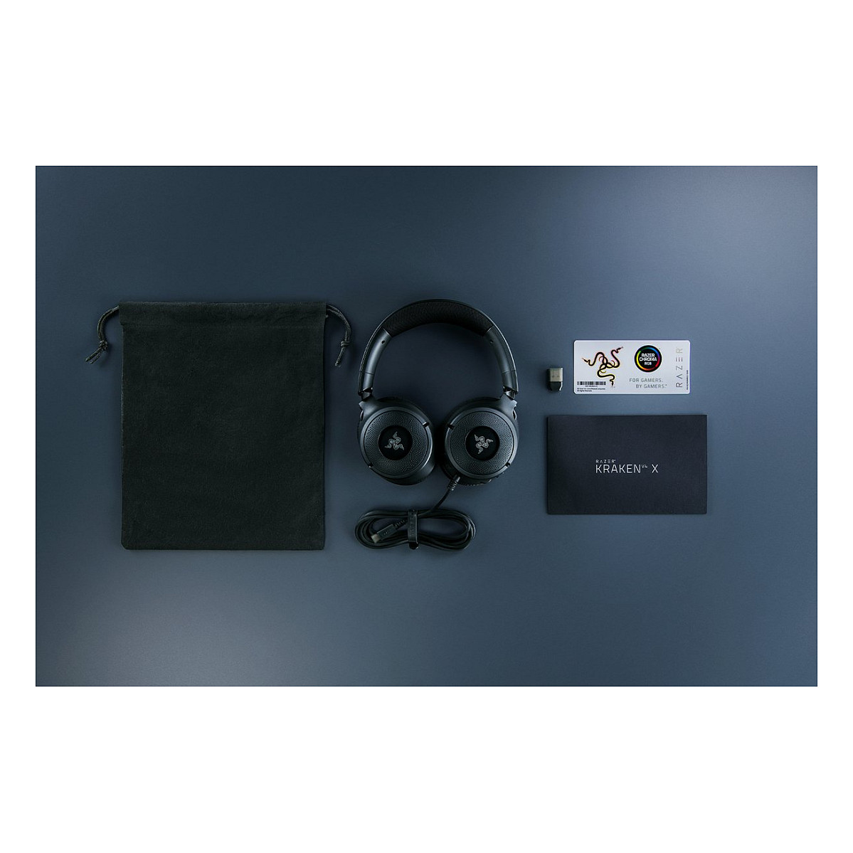 Razer Gaming Headset | Kraken V4 X | Wired | Over-Ear | Microphone | Black-8