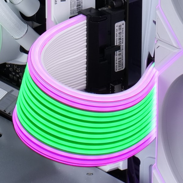 Lian Li Strimer Plus V2 12VHPWR ARGB kabel za grafičku karticu (12+4 Pin, L-Connect 3)-2