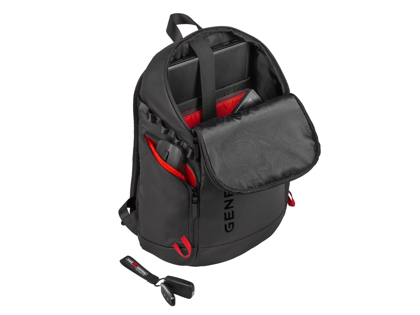 Ruksak za laptop GENESIS Pallad 420 (za 15.6", crni, vodootporan)-10